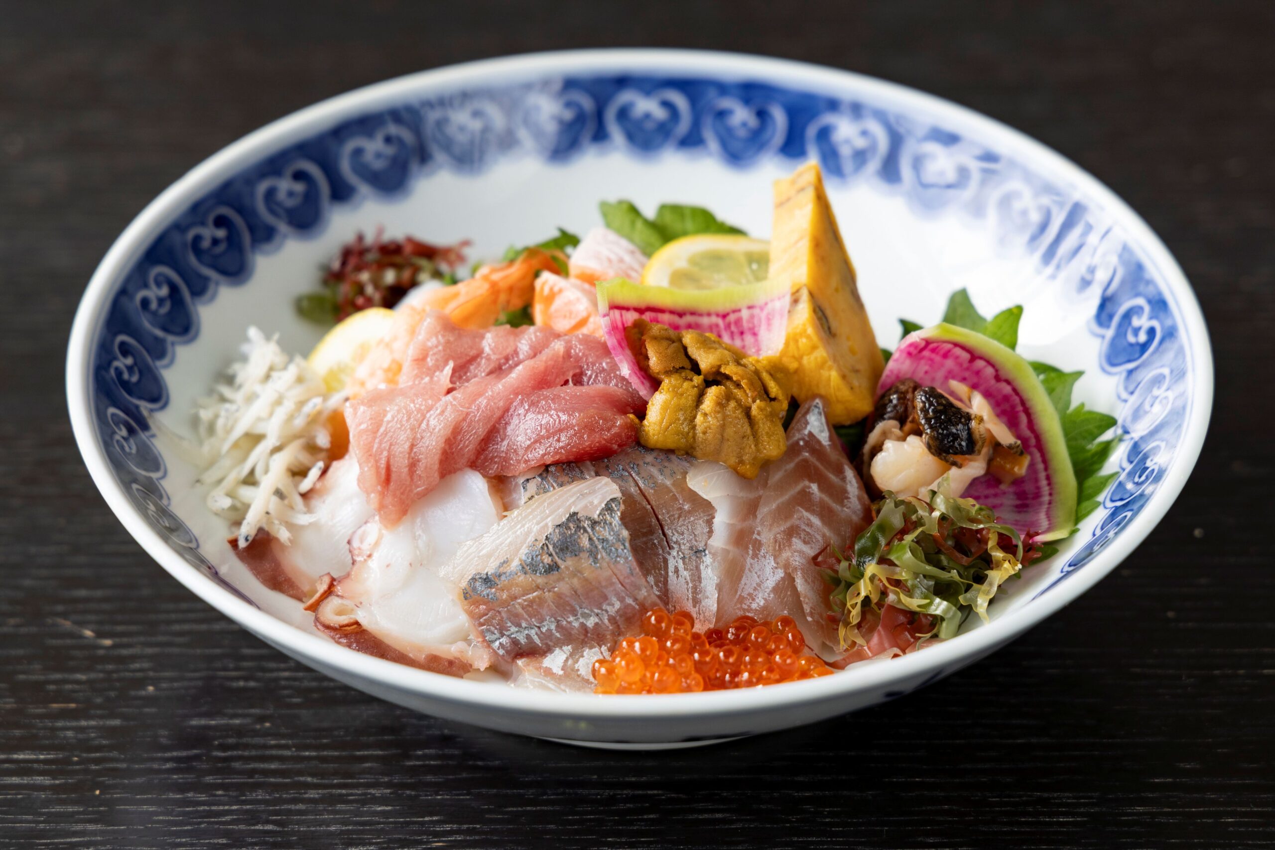 長門の旬の魚介